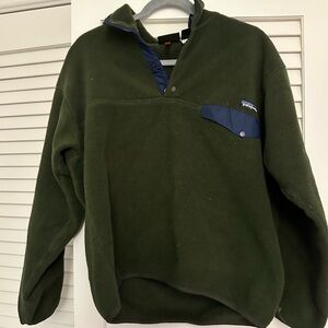 Vintage Patagonia green fleece, size M